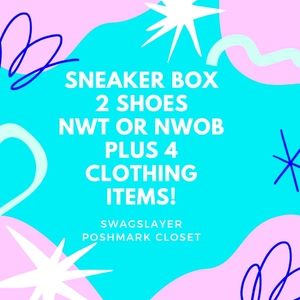 6pcs Swagslayer Sneaker Box With outfit